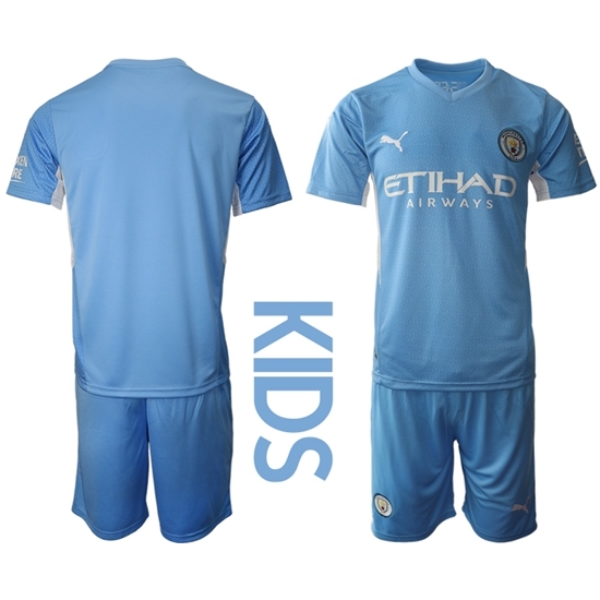 Kids Manchester City Soccer Jerseys 036 Kids Manchester City Soccer Jerseys 036