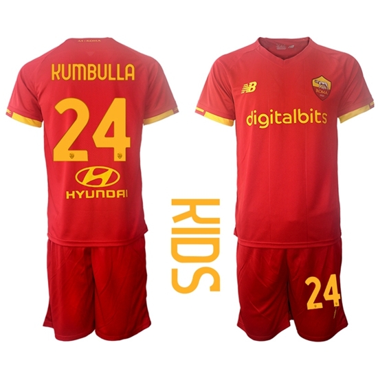 Kids Roma Soccer Jerseys 004 Kids Roma Soccer Jerseys 004