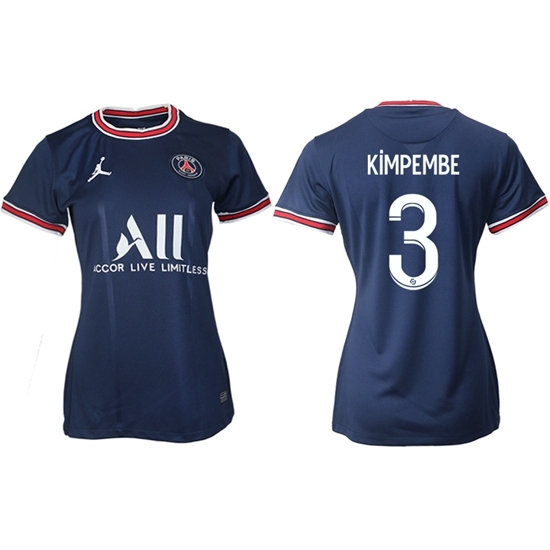 Women Paris Saint Germain Soccer Jerseys 006 Women Paris Saint Germain Soccer Jerseys 006