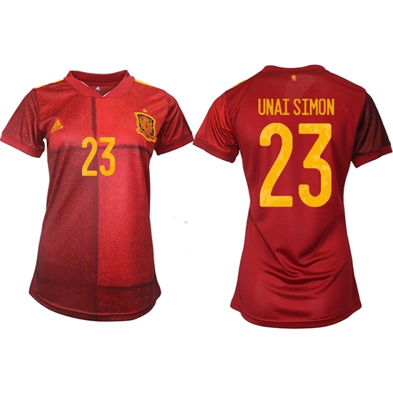 Women Spain Soccer Jerseys 002 Women Spain Soccer Jerseys 002
