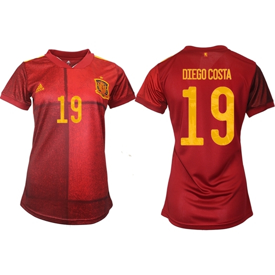 Women Spain Soccer Jerseys 004 Women Spain Soccer Jerseys 004