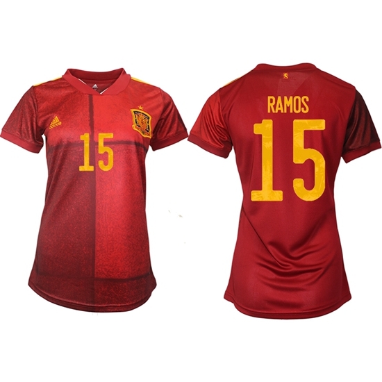 Women Spain Soccer Jerseys 007 Women Spain Soccer Jerseys 007