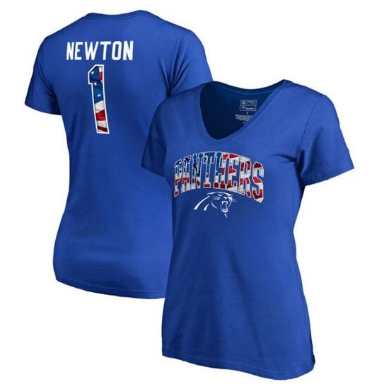Carolina Panthers Women T Shirt 007 Carolina Panthers Women T Shirt 007