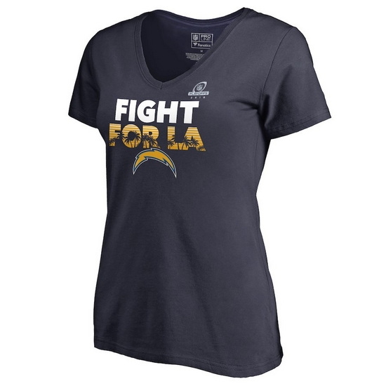 Los Angeles Chargers Women T Shirt 010 Los Angeles Chargers Women T Shirt 010