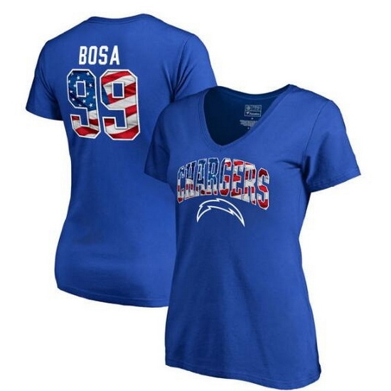 Los Angeles Chargers Women T Shirt 012 Los Angeles Chargers Women T Shirt 012
