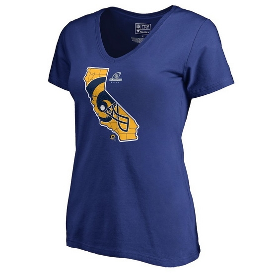Los Angeles Rams Women T Shirt 007 Los Angeles Rams Women T Shirt 007