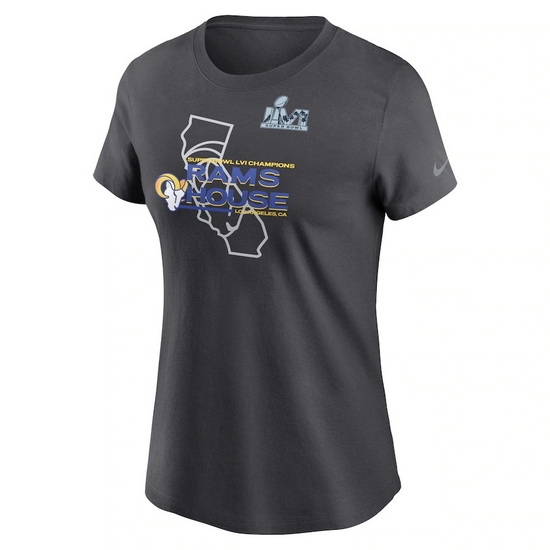 Los Angeles Rams Women T Shirt 027 Los Angeles Rams Women T Shirt 027
