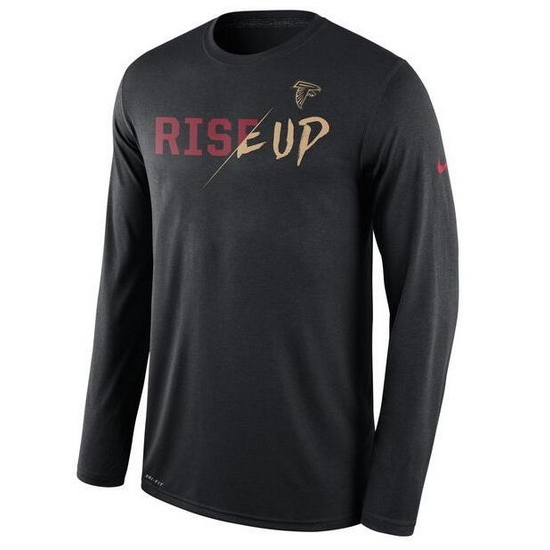 Atlanta Falcons Men Long T Shirt 009 Atlanta Falcons Men Long T Shirt 009