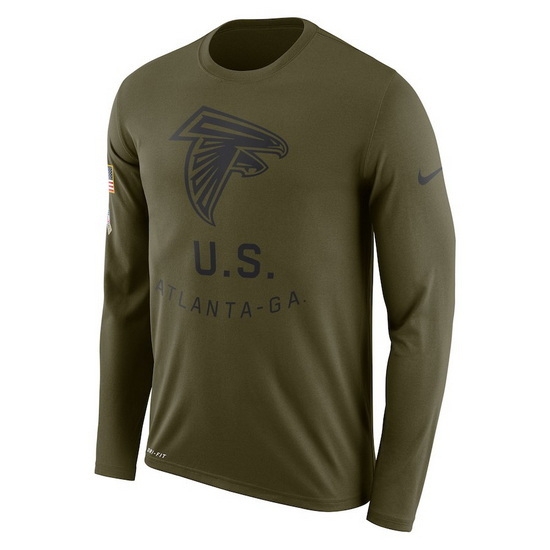 Atlanta Falcons Men Long T Shirt 011 Atlanta Falcons Men Long T Shirt 011