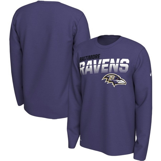 Baltimore Ravens Men Long T Shirt 001 Baltimore Ravens Men Long T Shirt 001
