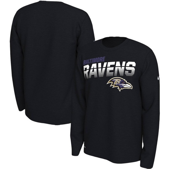 Baltimore Ravens Men Long T Shirt 002 Baltimore Ravens Men Long T Shirt 002