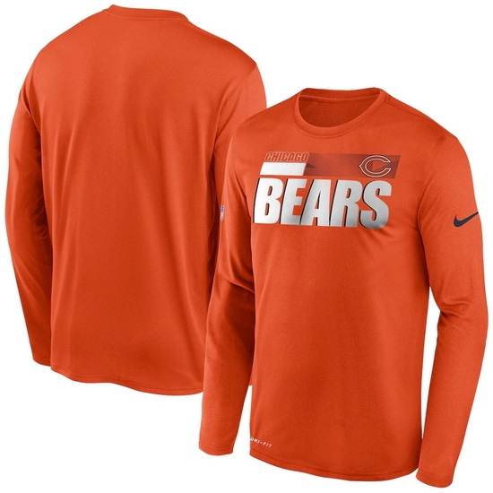 Chicago Bears Men Long T Shirt 004 Chicago Bears Men Long T Shirt 004