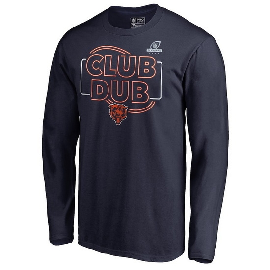 Chicago Bears Men Long T Shirt 007 Chicago Bears Men Long T Shirt 007
