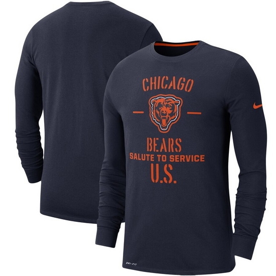 Chicago Bears Men Long T Shirt 018 Chicago Bears Men Long T Shirt 018