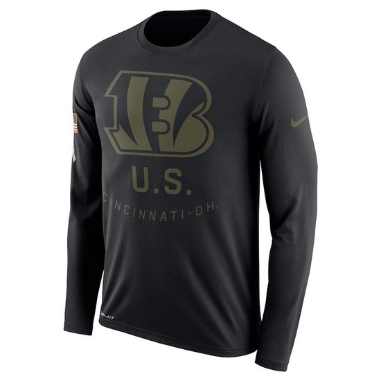 Cincinnati Bengals Men Long T Shirt 003 Cincinnati Bengals Men Long T Shirt 003