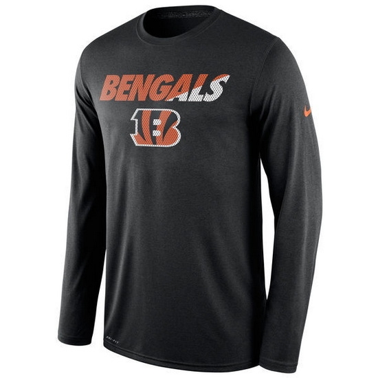 Cincinnati Bengals Men Long T Shirt 008 Cincinnati Bengals Men Long T Shirt 008
