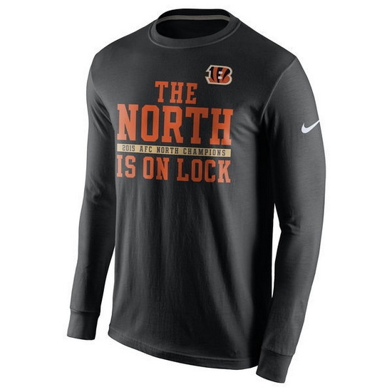 Cincinnati Bengals Men Long T Shirt 009 Cincinnati Bengals Men Long T Shirt 009
