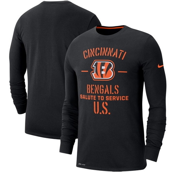 Cincinnati Bengals Men Long T Shirt 014 Cincinnati Bengals Men Long T Shirt 014