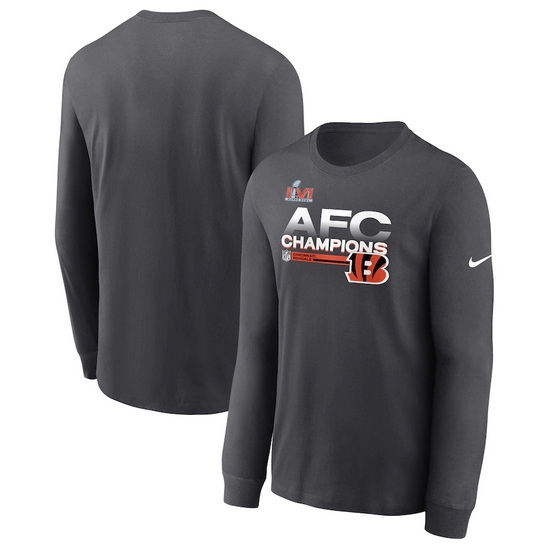 Cincinnati Bengals Men Long T Shirt 015 Cincinnati Bengals Men Long T Shirt 015