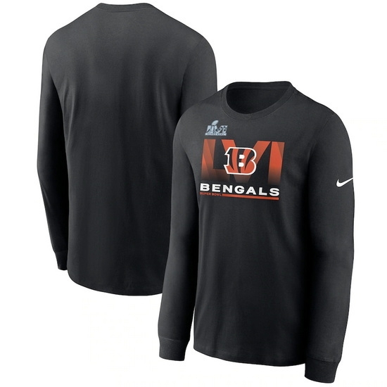 Cincinnati Bengals Men Long T Shirt 019 Cincinnati Bengals Men Long T Shirt 019