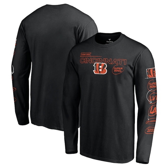 Cincinnati Bengals Men Long T Shirt 022 Cincinnati Bengals Men Long T Shirt 022