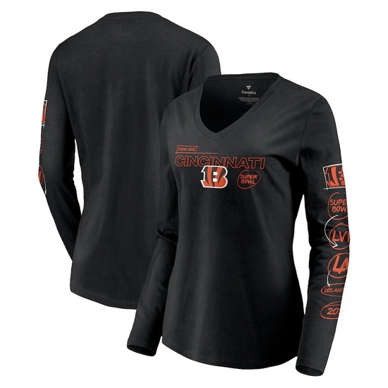Cincinnati Bengals Men Long T Shirt 027 Cincinnati Bengals Men Long T Shirt 027