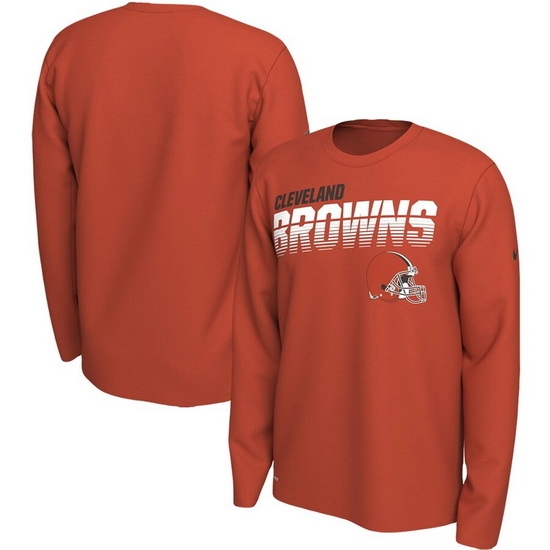 Cleveland Browns Men Long T Shirt 002 Cleveland Browns Men Long T Shirt 002
