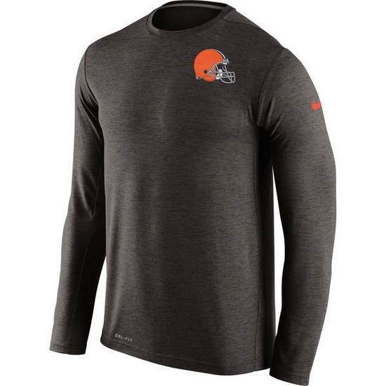 Cleveland Browns Men Long T Shirt 004 Cleveland Browns Men Long T Shirt 004