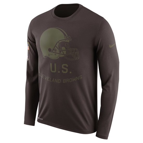 Cleveland Browns Men Long T Shirt 006 Cleveland Browns Men Long T Shirt 006