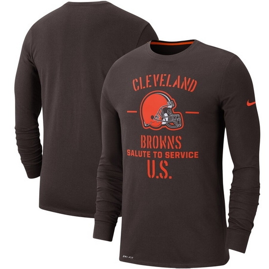 Cleveland Browns Men Long T Shirt 009 Cleveland Browns Men Long T Shirt 009