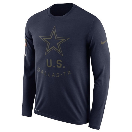 Dallas Cowboys Men Long T Shirt 002 Dallas Cowboys Men Long T Shirt 002