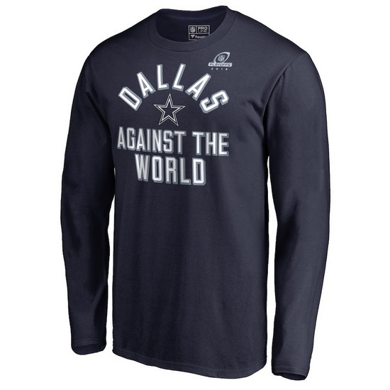 Dallas Cowboys Men Long T Shirt 009 Dallas Cowboys Men Long T Shirt 009