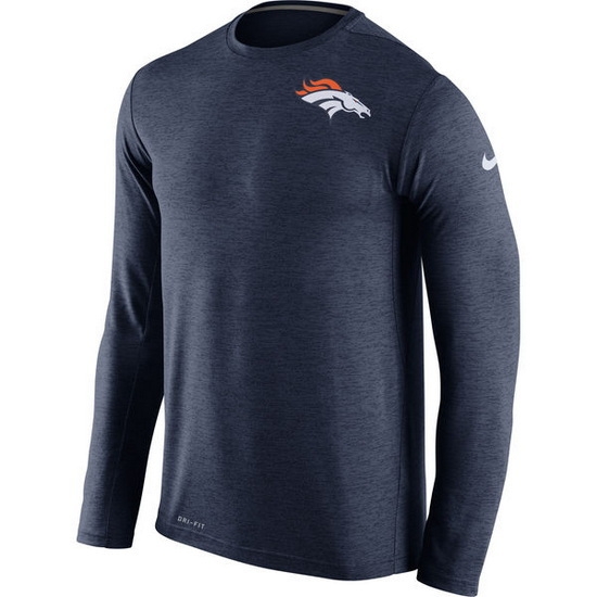 Denver Broncos Men Long T Shirt 005 Denver Broncos Men Long T Shirt 005
