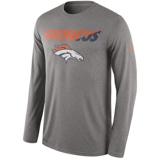 Denver Broncos Men Long T Shirt 007 Denver Broncos Men Long T Shirt 007