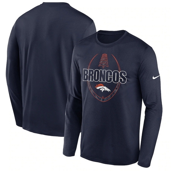 Denver Broncos Men Long T Shirt 009 Denver Broncos Men Long T Shirt 009