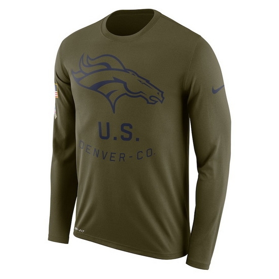 Denver Broncos Men Long T Shirt 011 Denver Broncos Men Long T Shirt 011