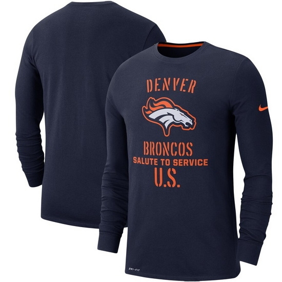Denver Broncos Men Long T Shirt 014 Denver Broncos Men Long T Shirt 014