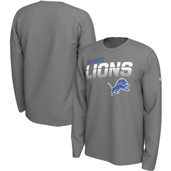Detroit Lions Men Long T Shirt 001 Detroit Lions Men Long T Shirt 001