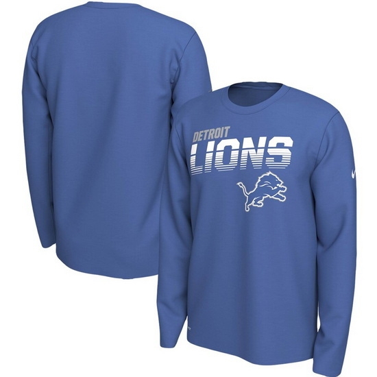 Detroit Lions Men Long T Shirt 002 Detroit Lions Men Long T Shirt 002