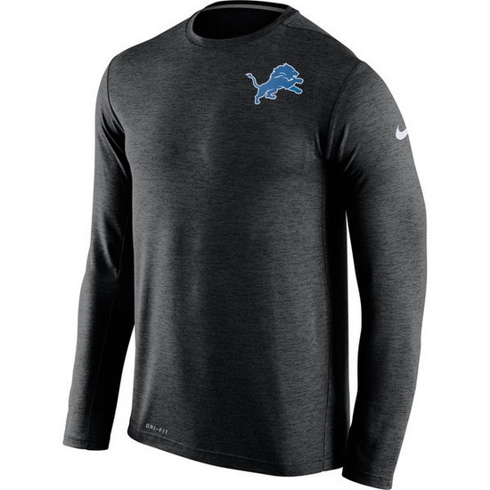Detroit Lions Men Long T Shirt 005 Detroit Lions Men Long T Shirt 005