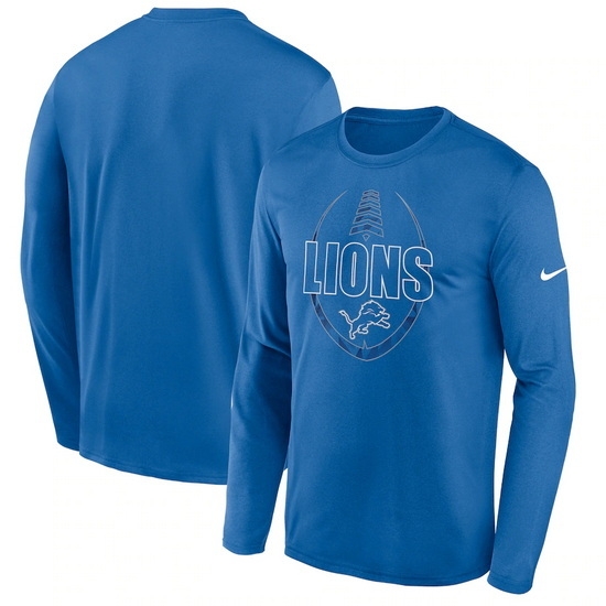 Detroit Lions Men Long T Shirt 008 Detroit Lions Men Long T Shirt 008
