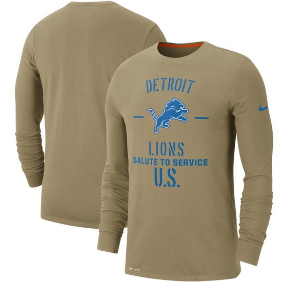 Detroit Lions Men Long T Shirt 010 Detroit Lions Men Long T Shirt 010