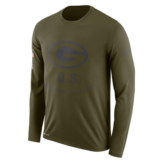 Green Bay Packers Men Long T Shirt 010 Green Bay Packers Men Long T Shirt 010