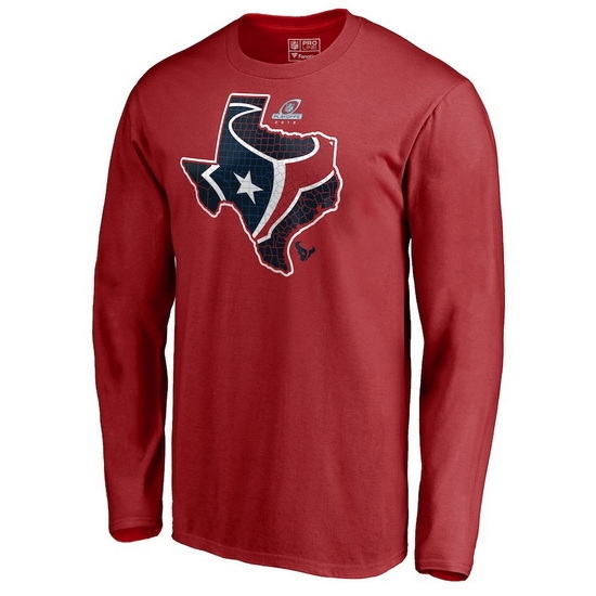 Houston Texans Men Long T Shirt 005 Houston Texans Men Long T Shirt 005