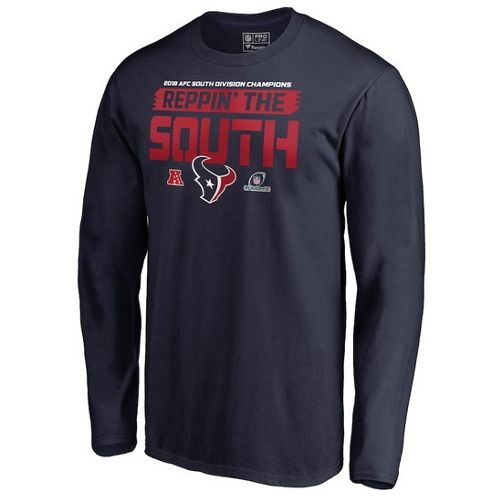 Houston Texans Men Long T Shirt 006 Houston Texans Men Long T Shirt 006