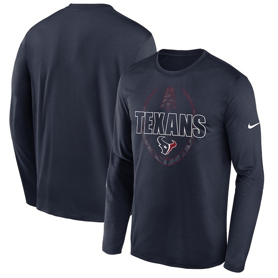 Houston Texans Men Long T Shirt 010 Houston Texans Men Long T Shirt 010