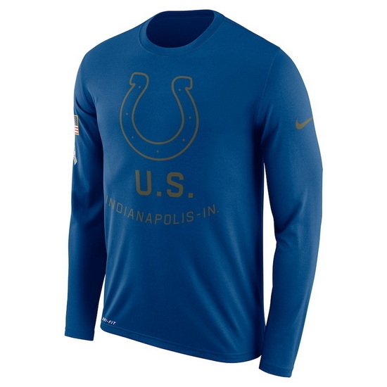 Indianapolis Colts Men Long T Shirt 002 Indianapolis Colts Men Long T Shirt 002