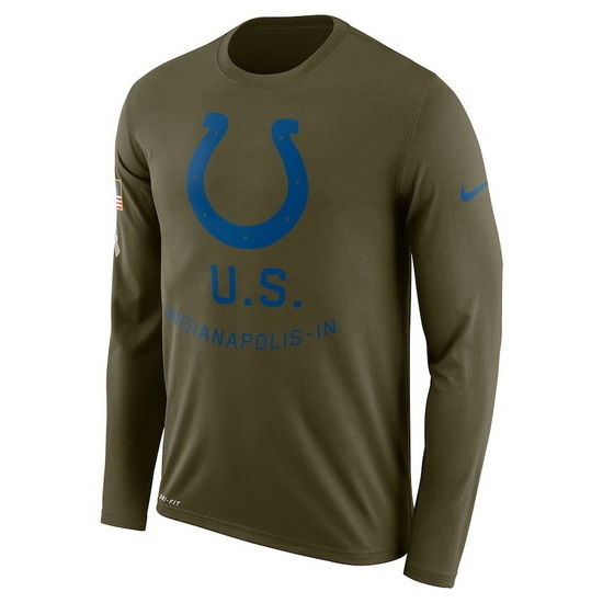 Indianapolis Colts Men Long T Shirt 003 Indianapolis Colts Men Long T Shirt 003