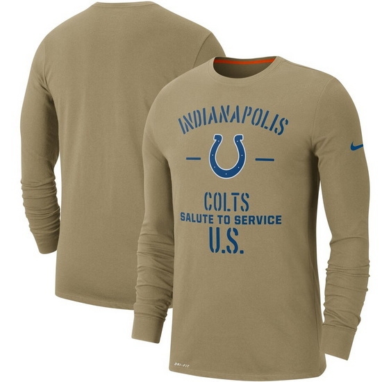Indianapolis Colts Men Long T Shirt 011 Indianapolis Colts Men Long T Shirt 011