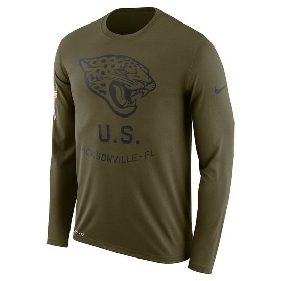 Jacksonville Jaguars Men Long T Shirt 006 Jacksonville Jaguars Men Long T Shirt 006